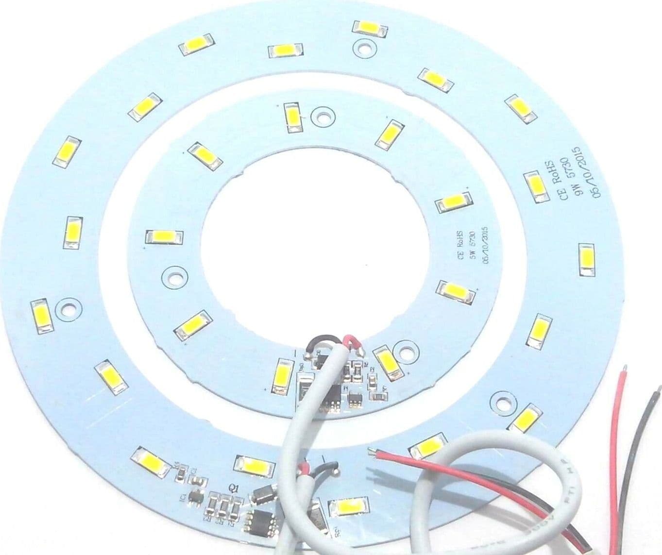 Camper led Plate T9 Circolina 9W+5W Resa 140W DC 12V SMD 5730 Bianco Freddo 6000K – lampada