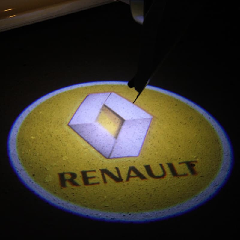 KIT LUCI LED SOTTOPORTA RENAULT UNIVERSALI BATTERIA LUCI CORTESIA TUNING - 4