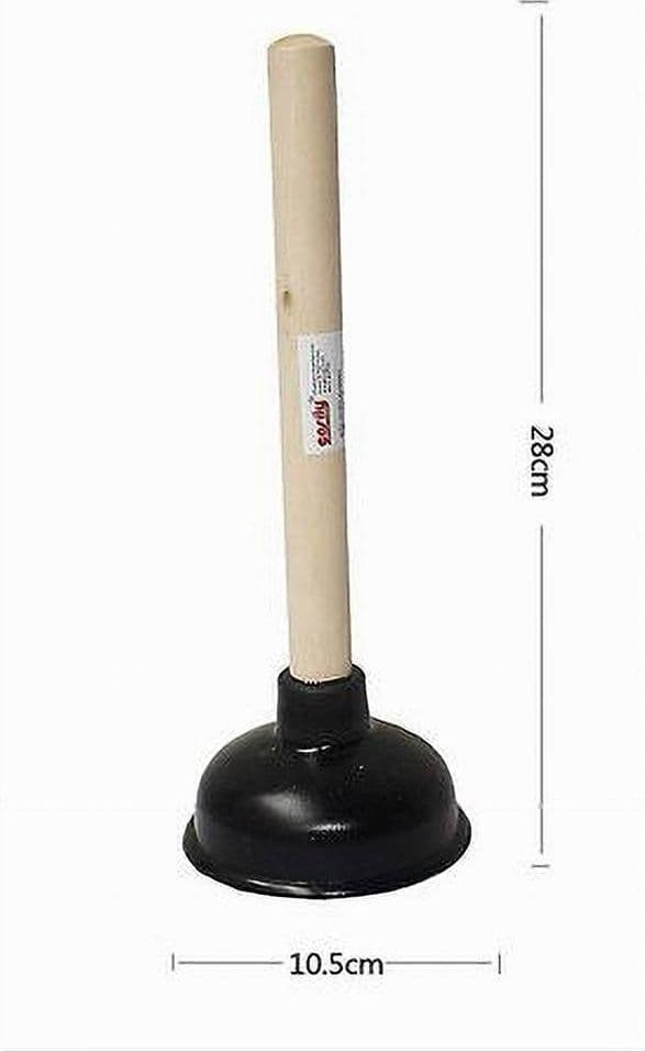 STURALAVANDINO STURA LAVANDINI A VENTOSA PER WC 10.5CM CON MANICO IN LEGNO 10114 - 2