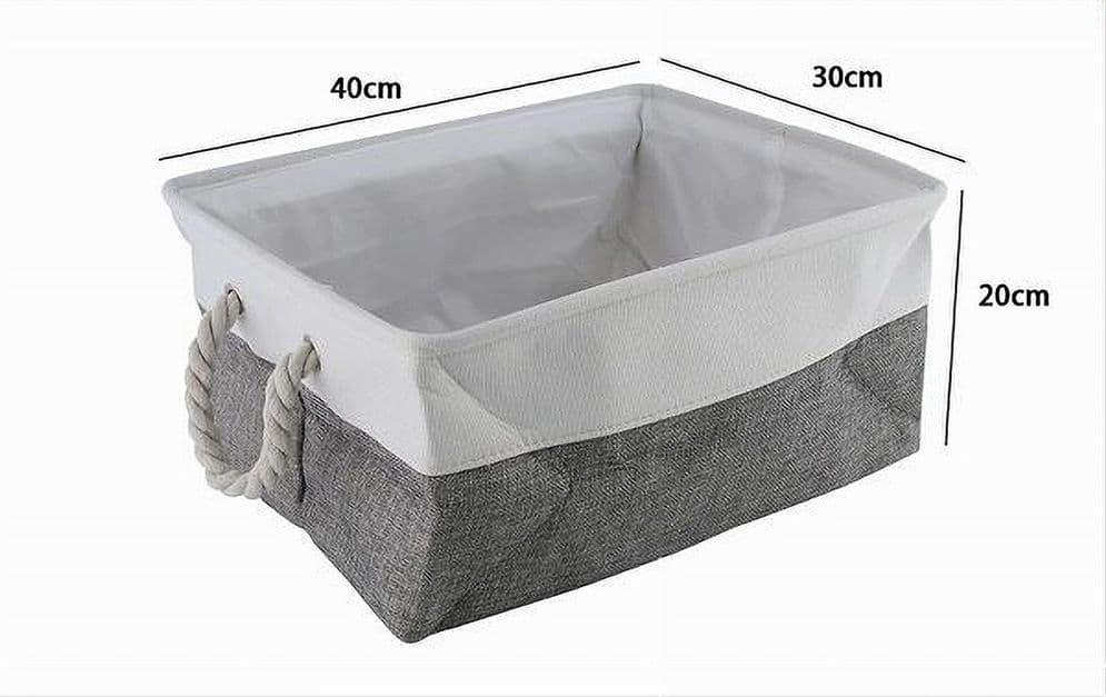 PORTA BIANCHERIA IN TESSUTO ORGANIZER CON MANICI PER VESTITI SPORCHI BAGNO 10625 - 2