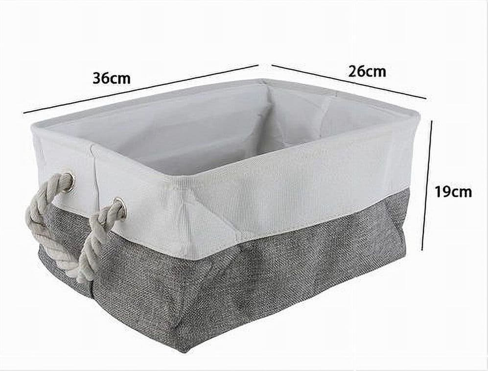 PORTA BIANCHERIA IN TESSUTO ORGANIZER PER VESTITI SPORCHI BAGNO CON MANICI 10624 - 2