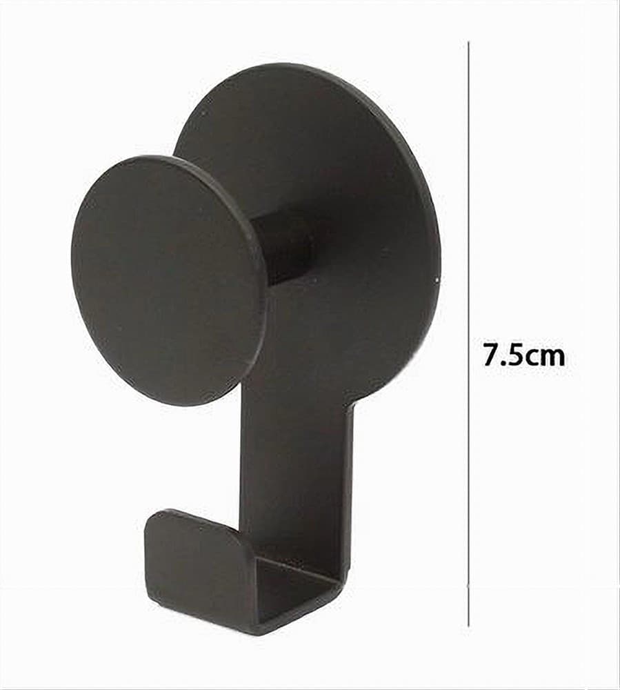 APPENDINO GANCI APPENDI PORTA ASCIUGAMANO 1 POSTO DOPPIO BAGNO CASA NERO 59765 - 3