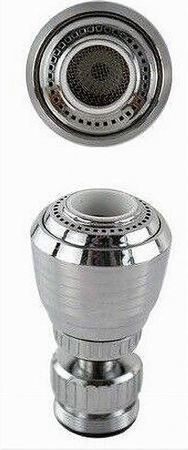 AERATORE ROMPIGETTO LAVELLO RUBINETTO CUCINA CROMATO FILTRO SNODATO 3.2X6CM 69269 - 3