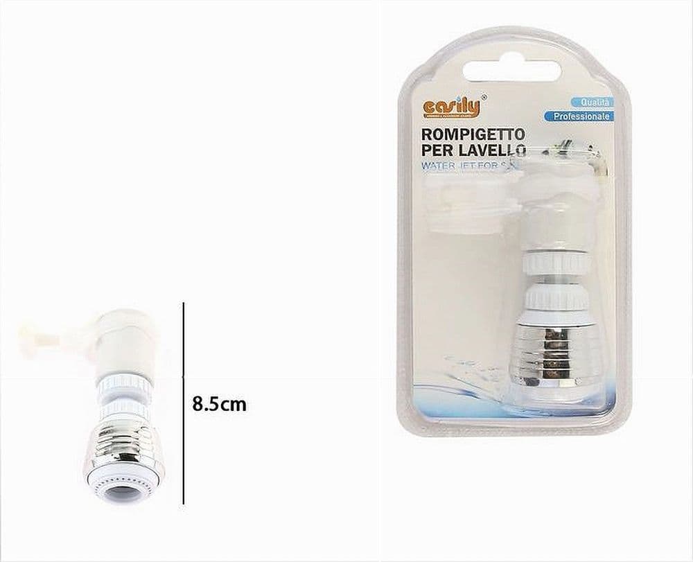 ROMPIGETTO LAVELLO RUBINETTO AREATORE GIREVOLE RUBINETTO CUCINA RISPARMIO 87171 - 2
