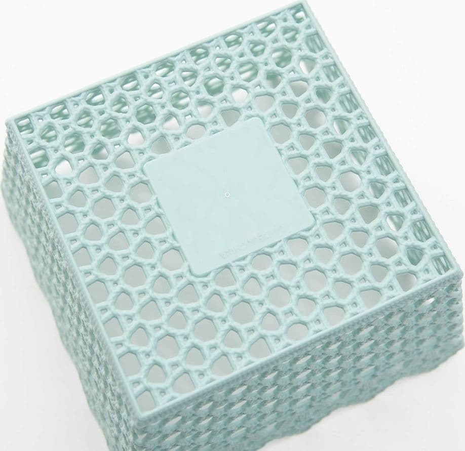 CESTINO PORTATUTTO OGGETTI CESTO MULTIUSO PLASTICA QUADRATO 18.2X18.2X11CM 79474 - 17