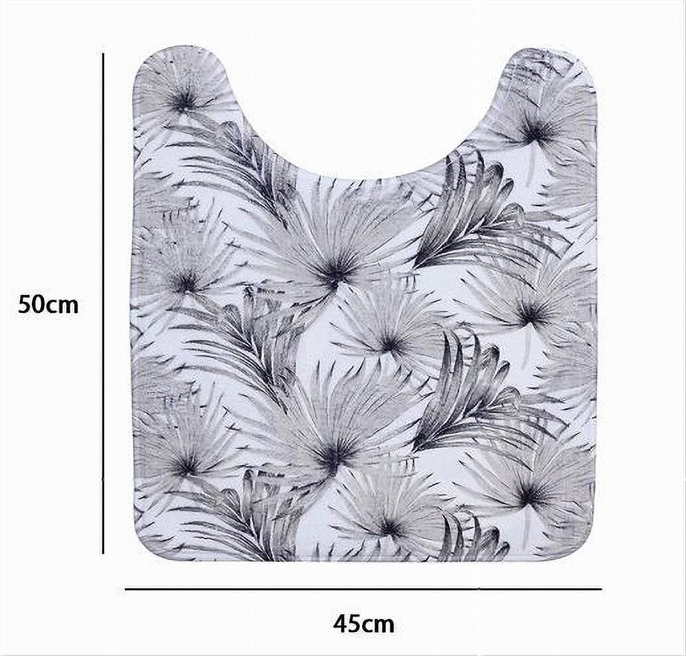 TAPPETO TAPPETINO GIROWATER ARREDO DA BAGNO 45 X 50 CM FANTASIA TROPICALE 87075 - 2