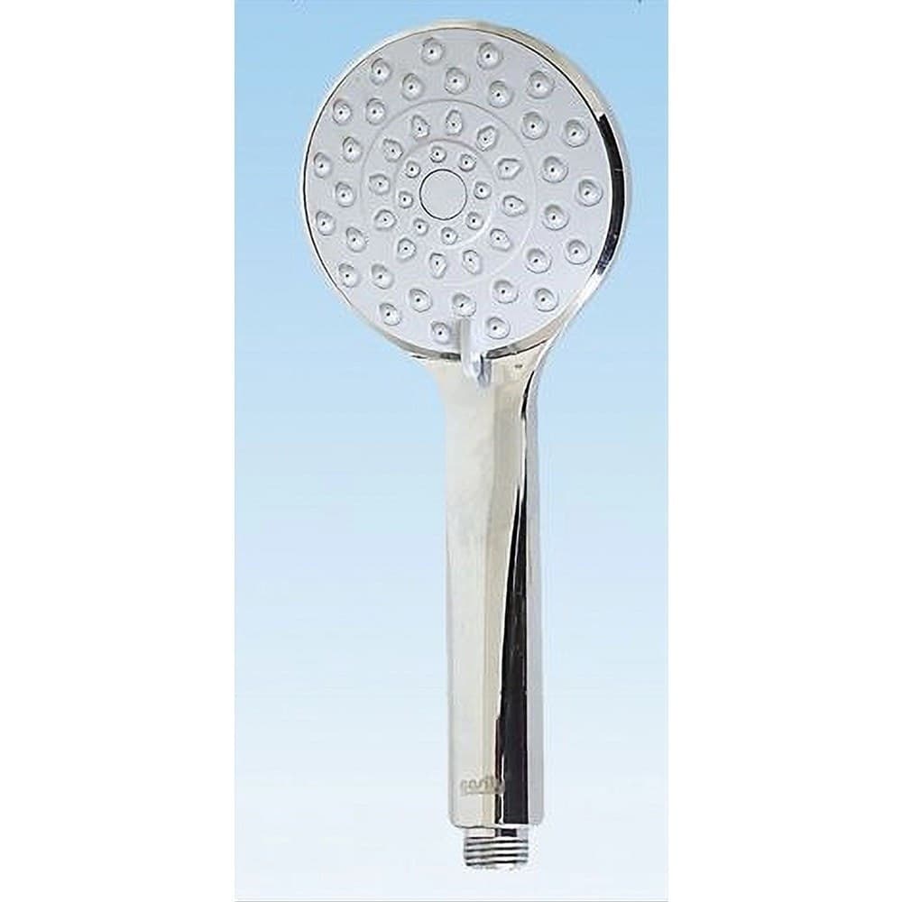 DOCCETTA SOFFIONE DOCCIA BAGNO MULTIGETTO TELEFONO GETTO REGOLABILE 10X23.5CM 52041 - 3