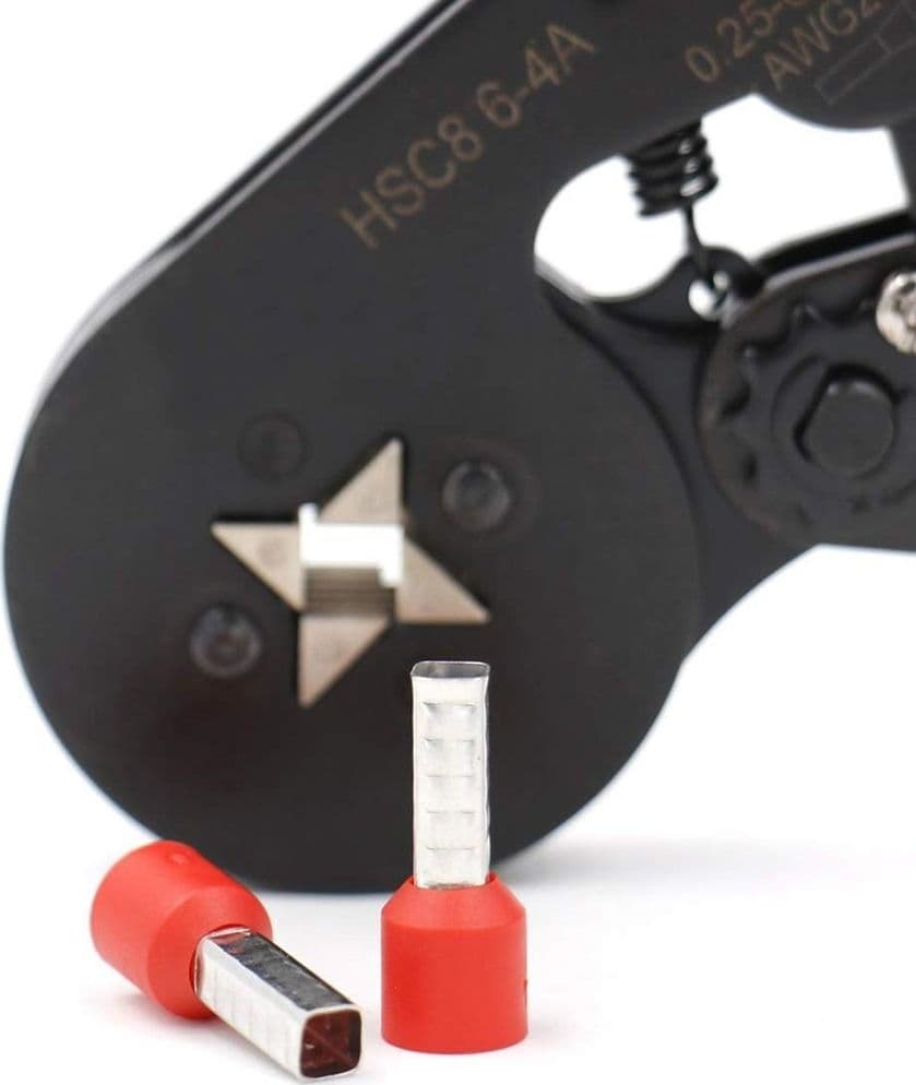 PINZA HSC8 6-4 MINI STRUMENTI DI PINZATURA AUTO REGISTRABILI PER CAVO 0,25-6,0MM² - 8