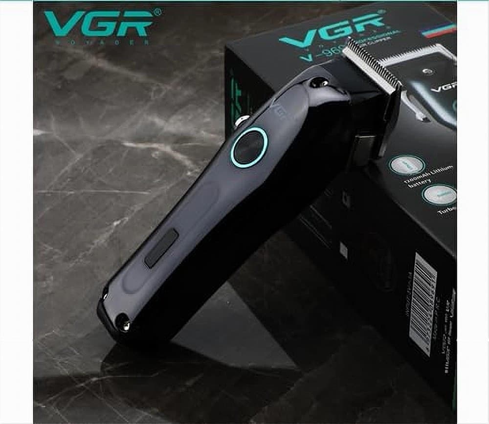 Tagliacapelli Professionale VGR V-969 – Rasoio Uomo Clipper Barber LED - 11