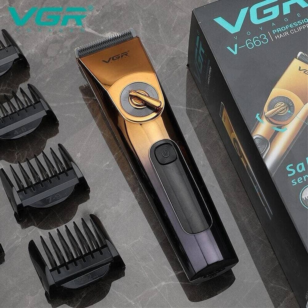 Tagliacapelli Professionale VGR V-663 Clipper Barber USB IPX6 - 9