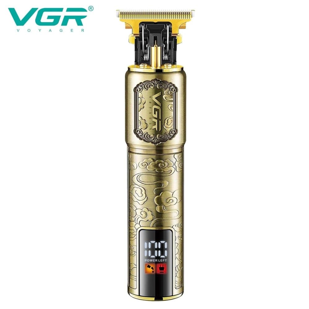 TAGLIACAPELLI PROFESSIONALE RICARICABILE SENZA FILI REGOLABARBA USB RASOIO V-073 - 13