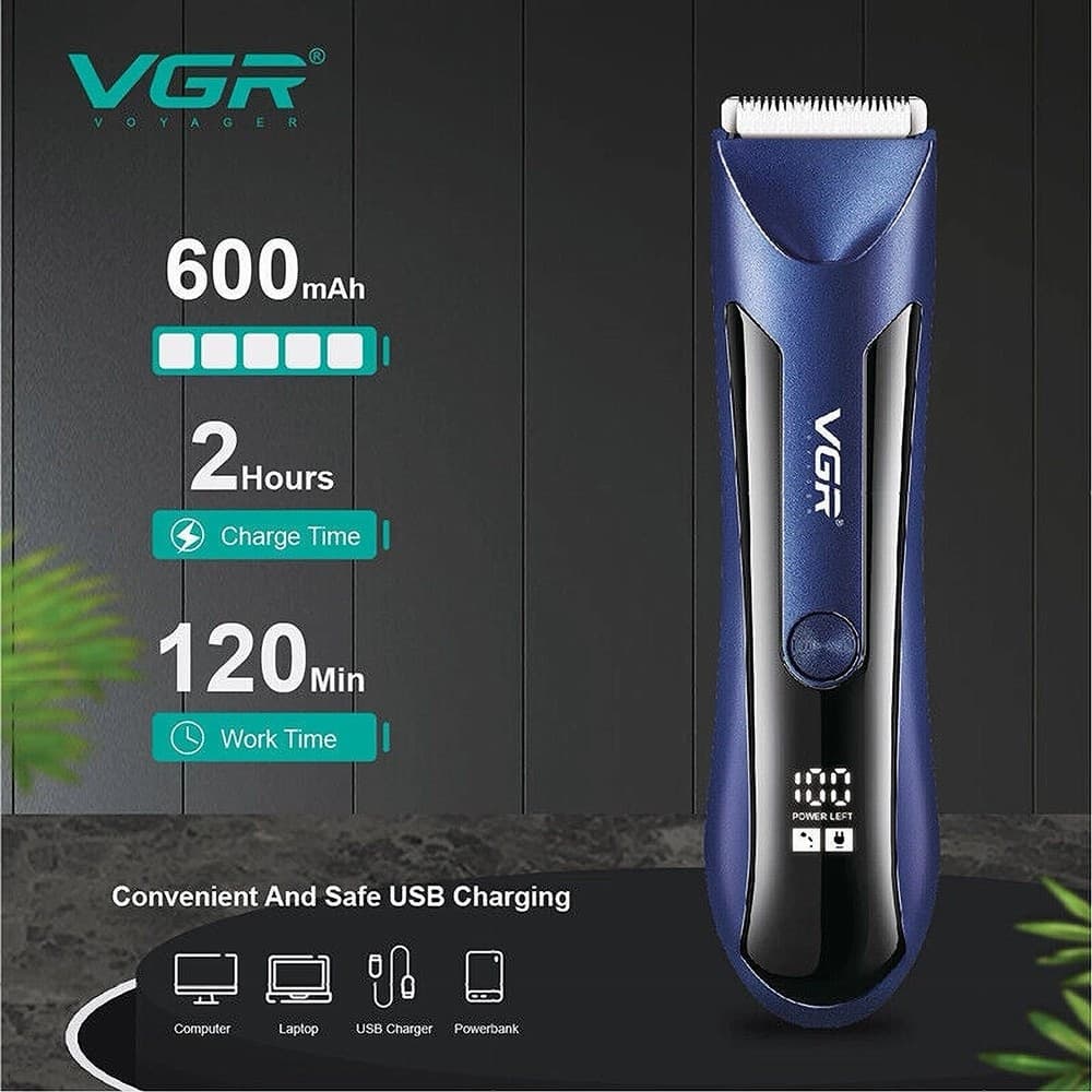 Tagliacapelli Professionale VGR V-951 | Rasoio, Trimmer Barber Uomo - 15