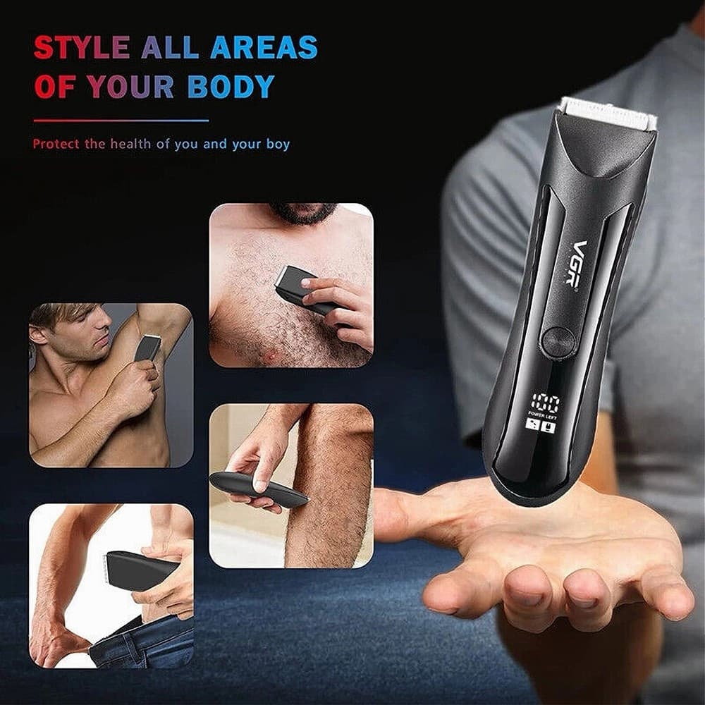 Tagliacapelli Professionale VGR V-951 | Rasoio, Trimmer Barber Uomo - 16
