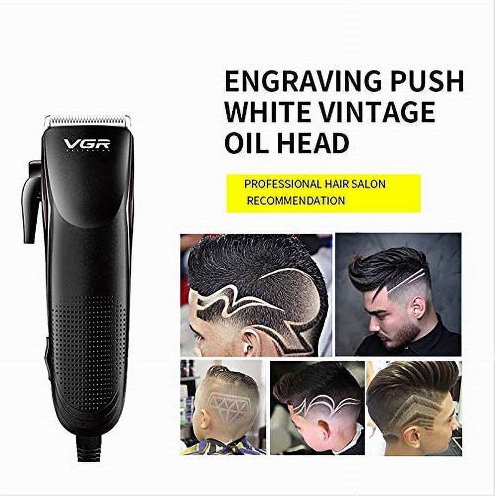 KIT A 2 RASOI COMBINATO TAGLIACAPELLI BARBA TRIMMER PROFESSIONALE CON FILO V-023 - 11