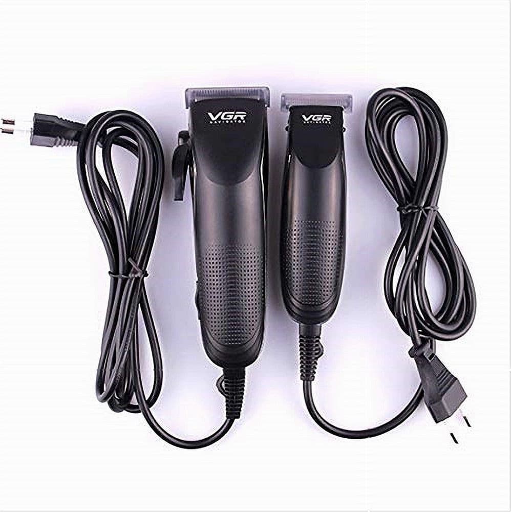 KIT A 2 RASOI COMBINATO TAGLIACAPELLI BARBA TRIMMER PROFESSIONALE CON FILO V-023 - 10