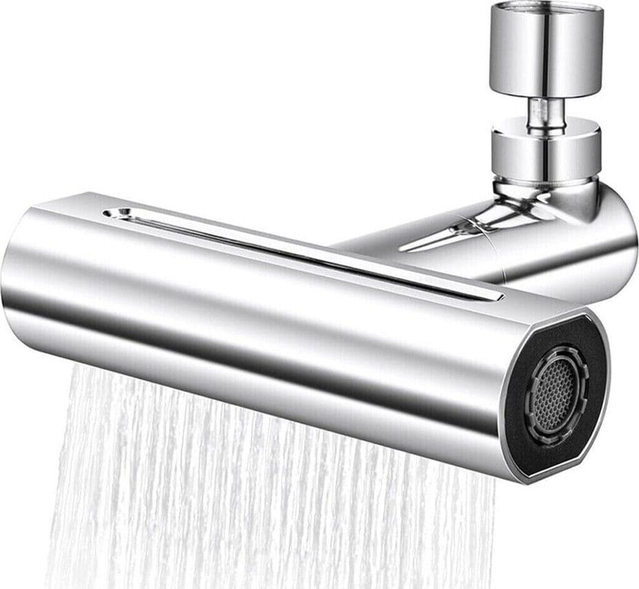 AERATORE RUBINETTO CUCINA ROTAZIONE 360° PROLUNGA LAVANDINO BAGNO MULTIFUNZIONE - 9