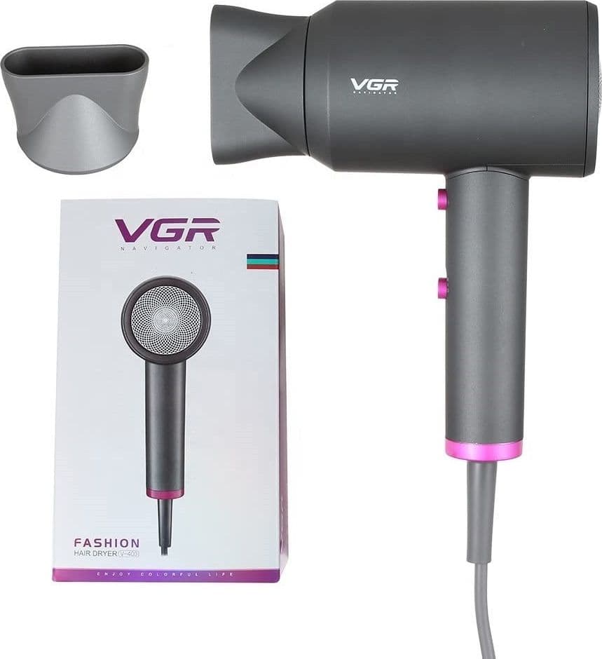 VGR V-400 Asciugacapelli Professionale 2000W Parrucchiere Shop Styling Capelli - 15