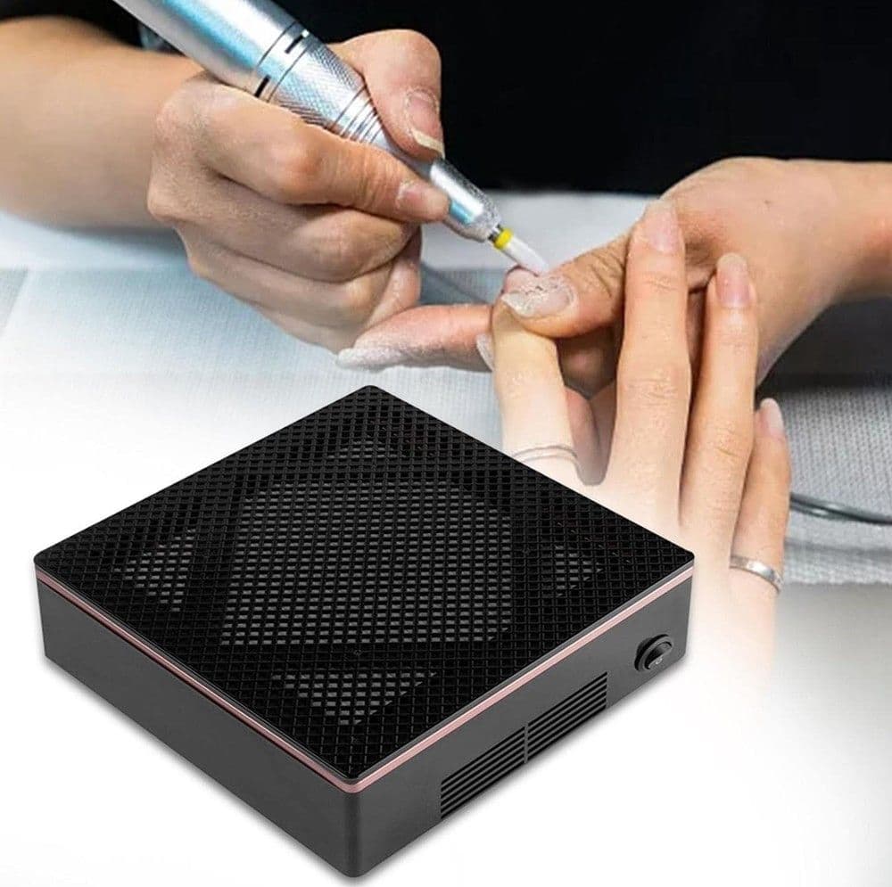 ASPIRATORE PER UNGHIE CON FILTRO RIUTILIZZABILE SALONE PER MANICURE ASPIRAPOLVERE - 11
