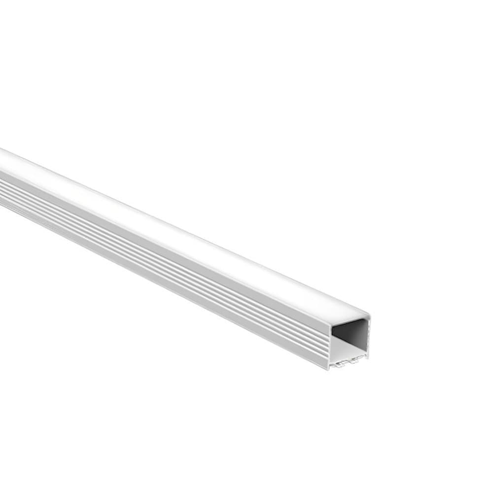 5PZ PROFILO IN ALLUMINIO 2 MT LINEARE SOSPESO SEZIONABILE PER STRISCIA LED AL-28 - 4