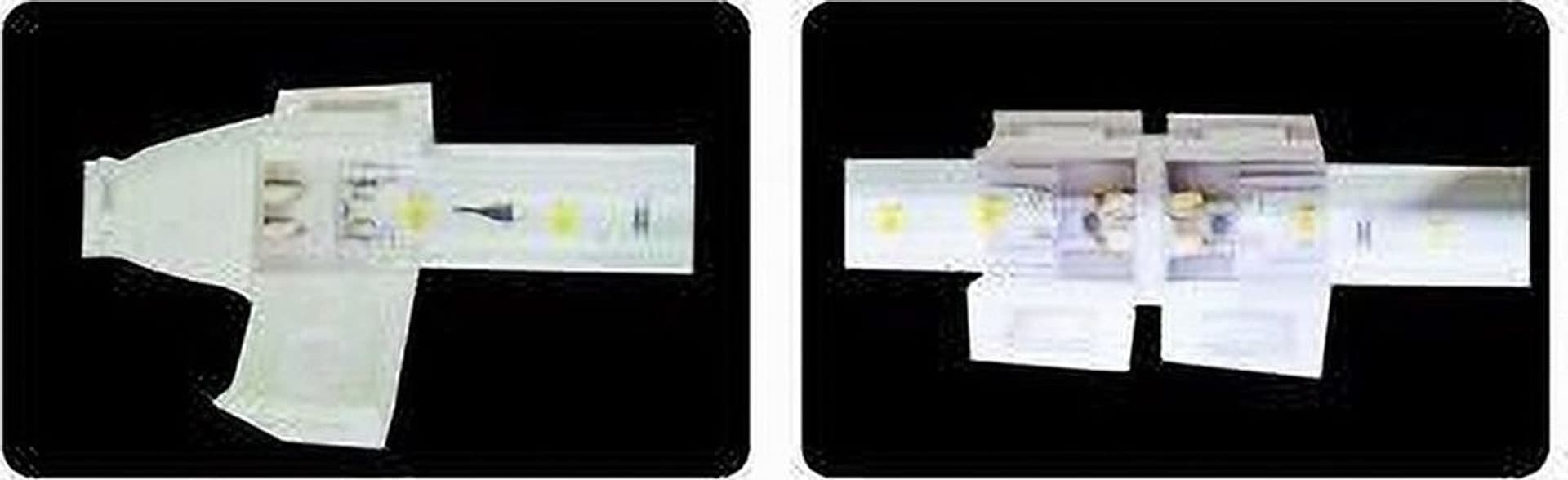 SPINA PER STRISCE STRIP LED 220V DA 16 MM RADDRIZZATORE CON PRESA S-16MM-220V - 3
