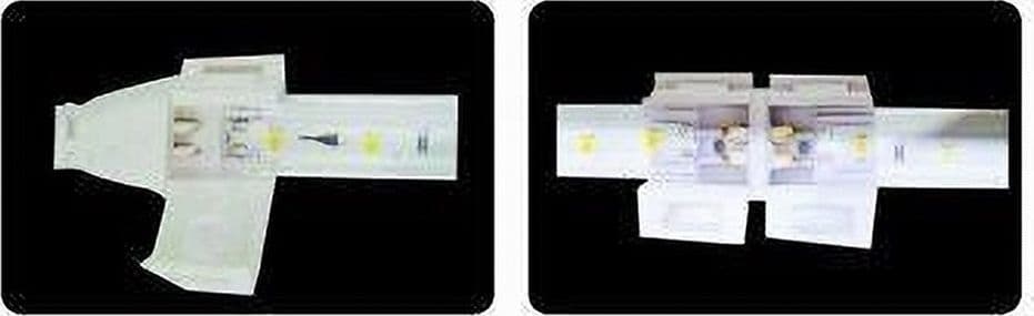 SPINA PER STRISCE STRIP LED 220V DA 16 MM RADDRIZZATORE CON PRESA S-16MM-220V - 3