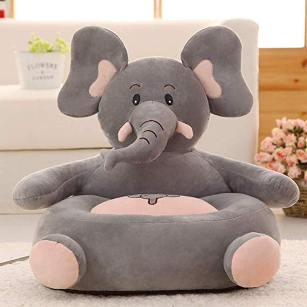 POLTRONA DIVANO PER BAMBINI SEDIA IN MORBIDO PELUCHE ANIMALE VARI SOGGETTI - 22