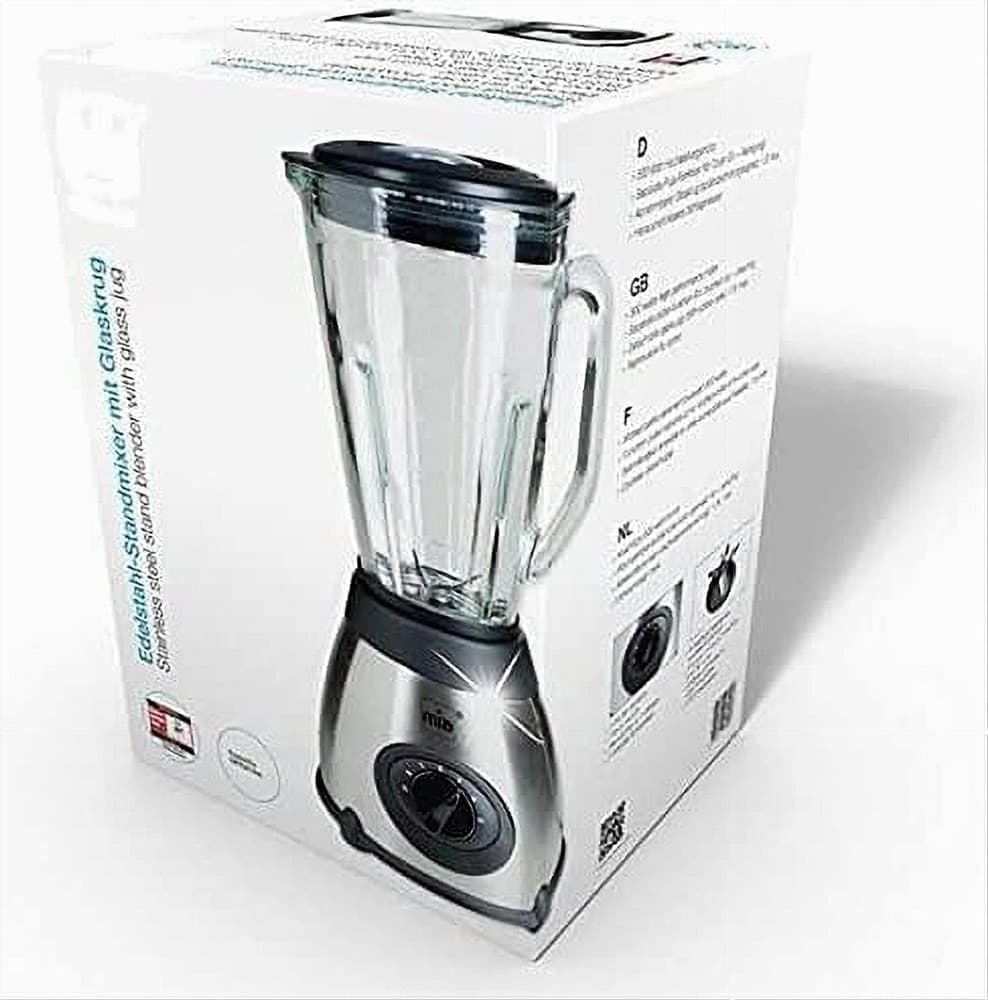 FRULLATORE DA 500 W CON LAME IN ACCIAIO INOX DA 1,5 LT TRITATUTTO FRUTTA VERDURA - 5