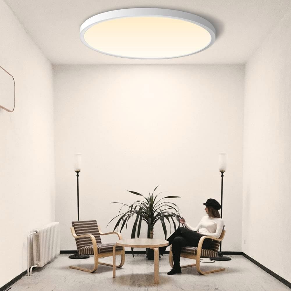 APPLIQUE DA MURO PARETE LED ROTONDO 32 W IP44 3 TEMPERATURE DI LUCE ES-PN380-3C - 8