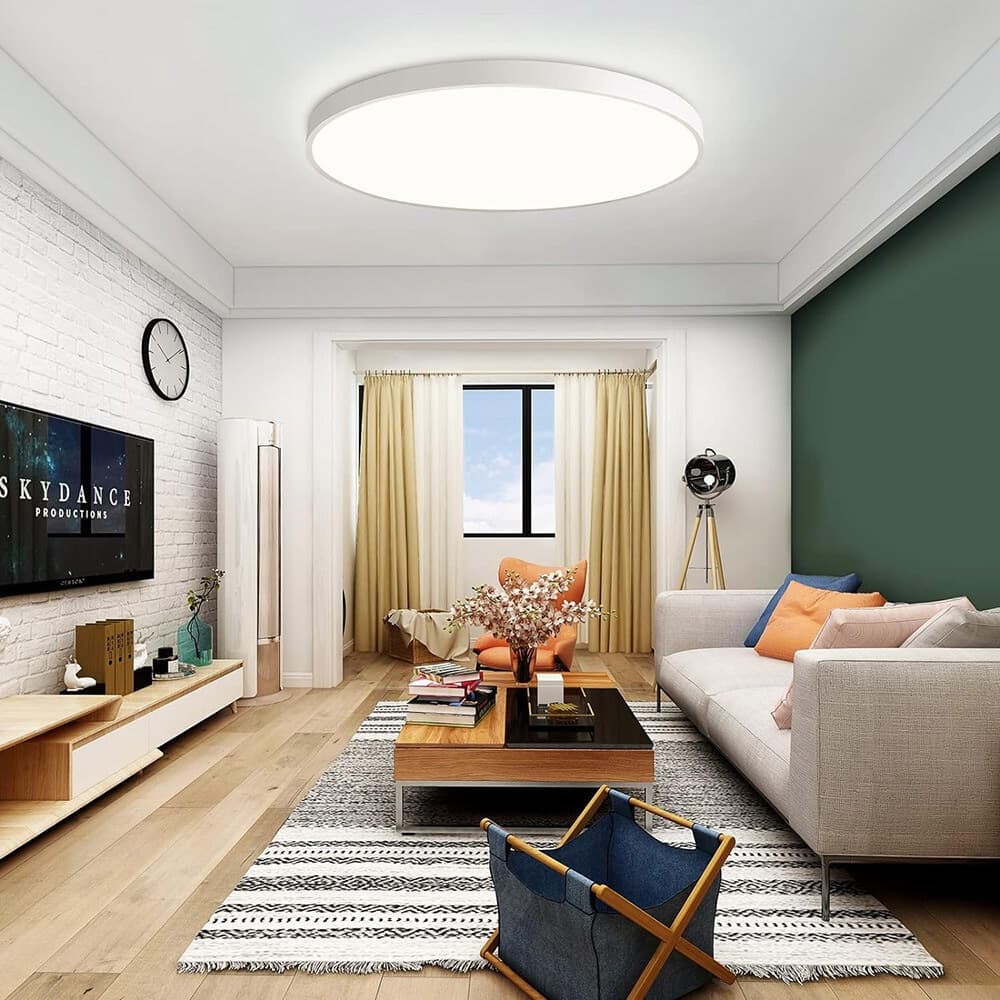 APPLIQUE DA MURO PARETE LED ROTONDO 32 W IP44 3 TEMPERATURE DI LUCE ES-PN380-3C - 9