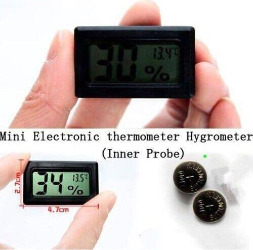 TERMOMETRO DIGITALE DISPLAY LCD CON SONDA MISURA TEMPERATURA INTERNA ED ESTERNA - 7