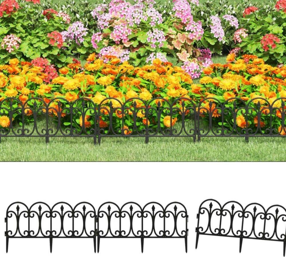 RECINZIONE PER GIARDINO STECCATO BORDO PER PRATO IN POLIPROPILENE DIM 32X60CM - 2