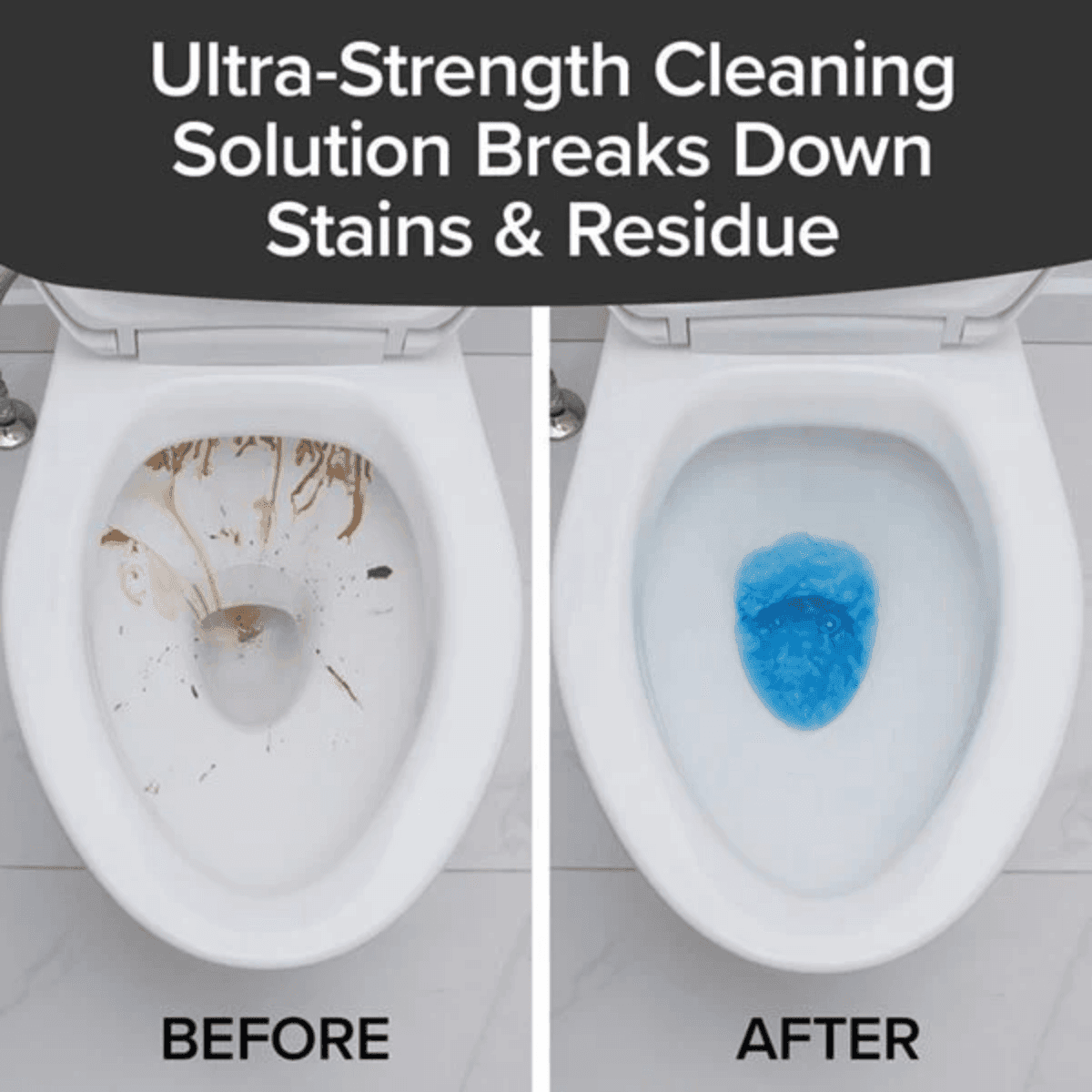 SOLUZIONE PER STURARE I FORI DI SCARICO DELLA TAZZA WATER WC ELIMINA IL CALCARE - 2