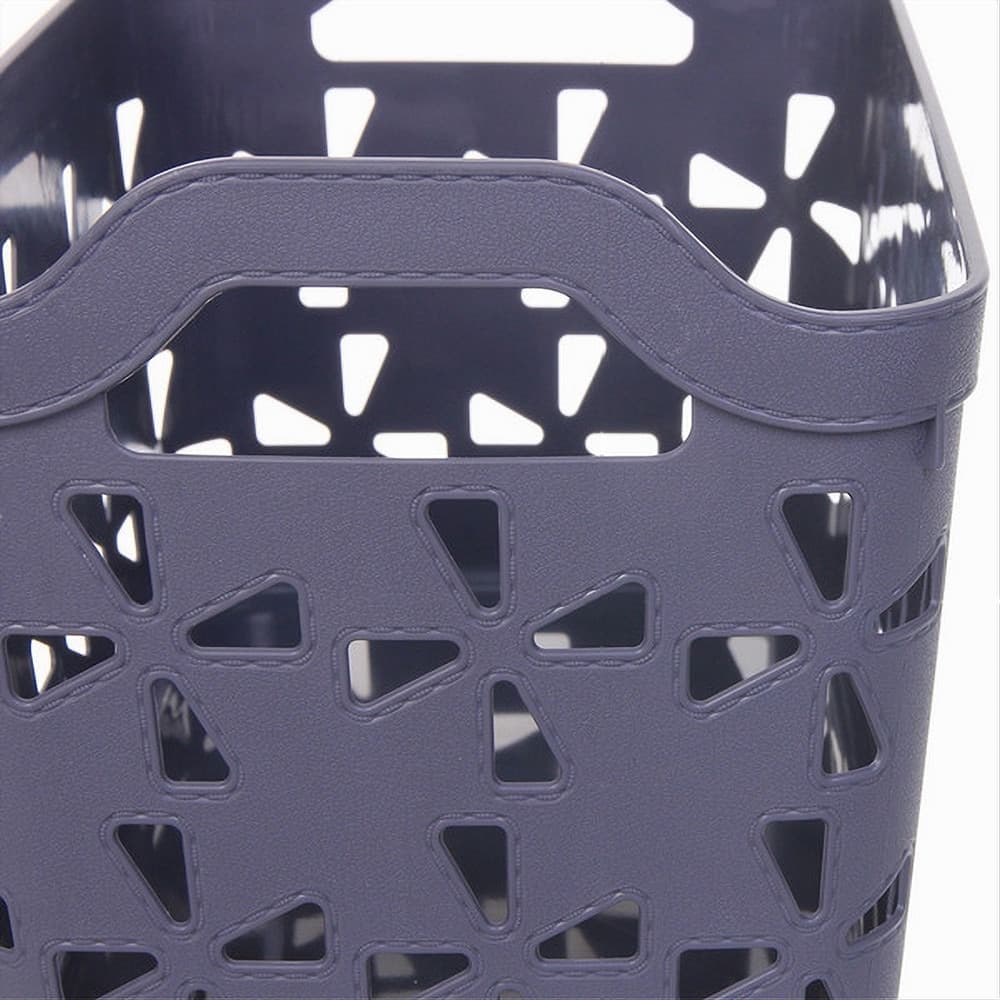 CESTO PORTA OGGETTI CESTINO PORTA TUTTO CON MANIGLIE 31X21X21 CM ASSORTITI 10726 - 8