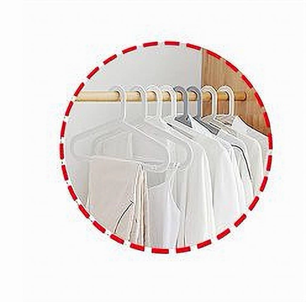 SET 5PZ GRUCCE STAMPELLE APPENDIABITI IN PLASTICA BIANCA VESTITI PANTALONI 87683 - 3