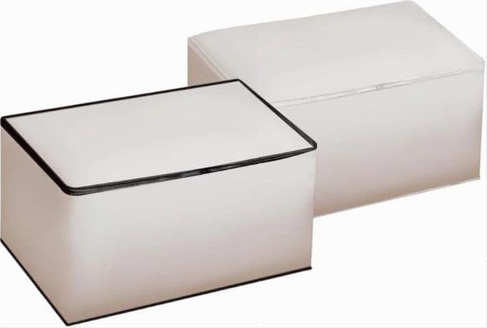 ORGANIZER PER VESTITI SCATOLE PIEGHEVOLI SALVASPAZI CONTENITORE 40X30X20CM 87418 - 5
