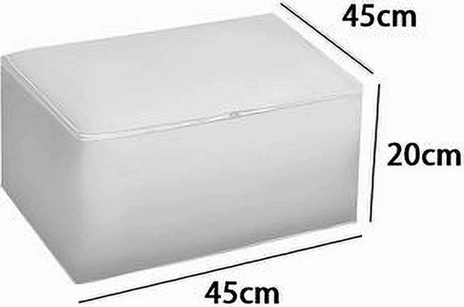 ORGANIZER PER VESTITI SCATOLE PIEGHEVOLI SALVASPAZI CONTENITORE 45X45X20CM 87419 - 5