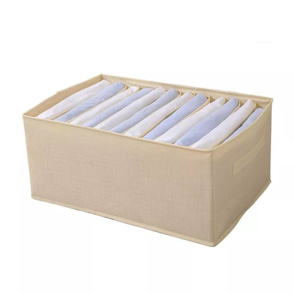 ORGANIZER SALVASPAZI ARMADI PIEGHEVOLE 12 SCOMPARTI CONTENITORE 44X20X30CM 87405 - 13