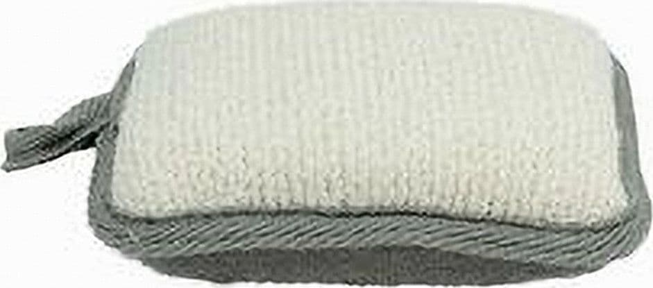 SPUGNA DOCCIA ESFOLIANTE BAGNO PER CURA CORPO BOMBATA 13X9.5X4.5 CM GRIGIO 79653 - 3