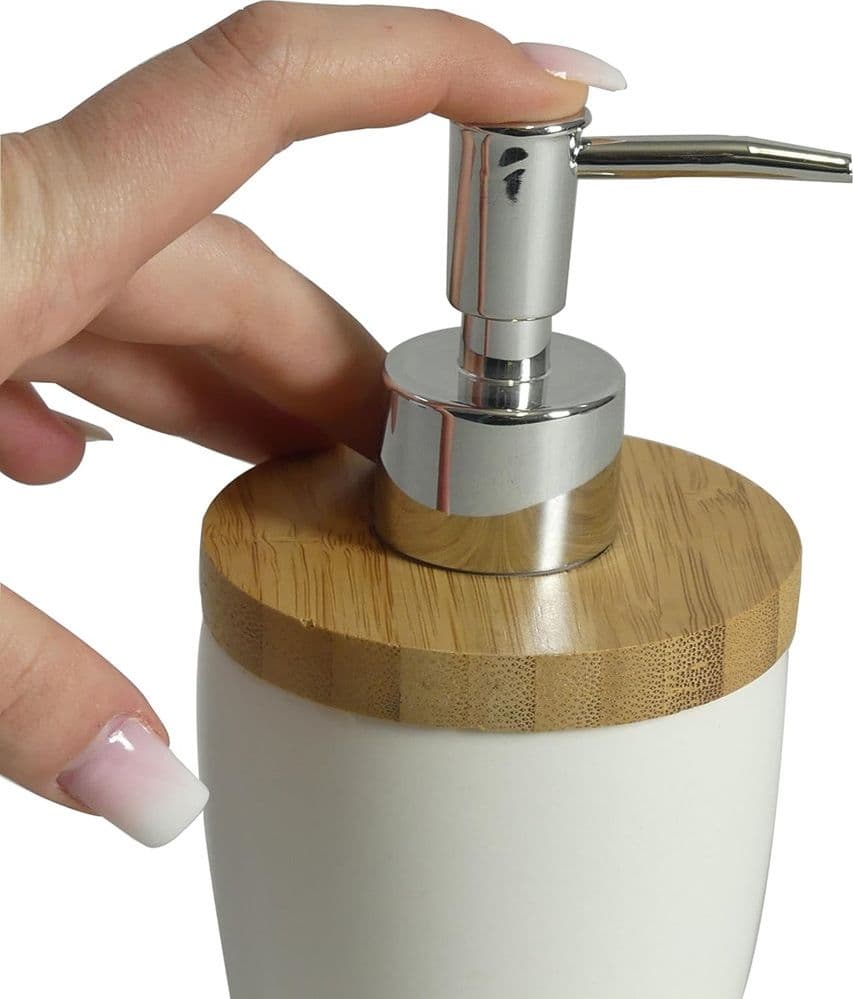 EROGATORE DOSA SAPONE LIQUIDO DISPENSER POMPA RICAMBIO ARGENTO UNIVERSALE 79817 - 9