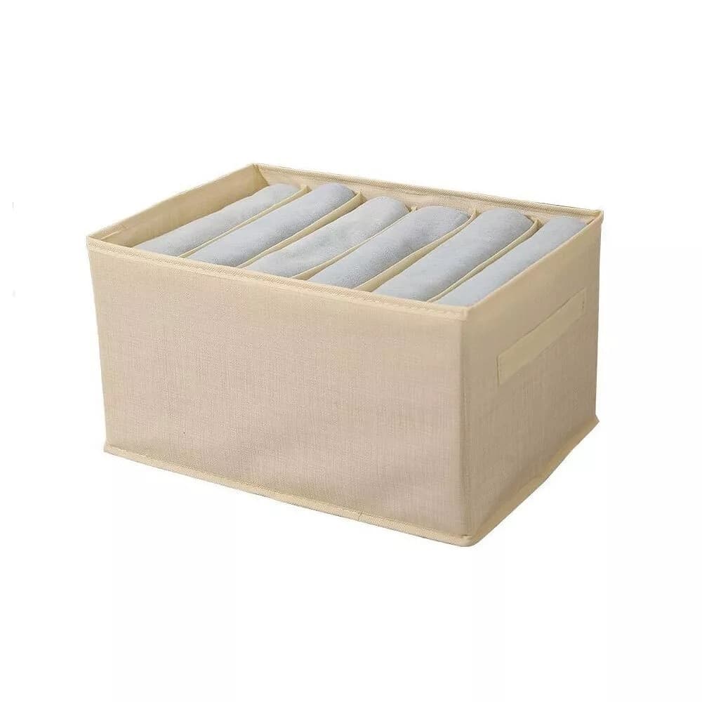 ORGANIZER SALVASPAZIO PER ARMADI SCATOLA PIEGHEVOLE 6 SCOMPARTI 36X20X25CM 87401 - 11