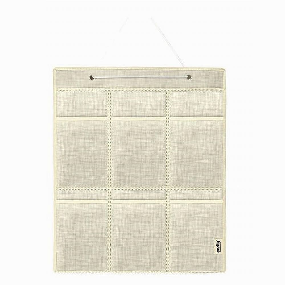 PORTAOGGETTI ORGANIZER A SOSPENSIONE 6 TASCHE TESSUTO BAGNO CAMERA 59X36CM 69714 - 4