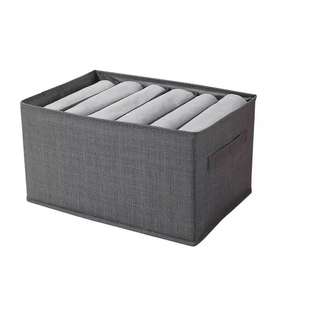 ORGANIZER SALVASPAZIO PER ARMADI SCATOLA PIEGHEVOLE 6 SCOMPARTI 44X20X30CM 87403 - 10