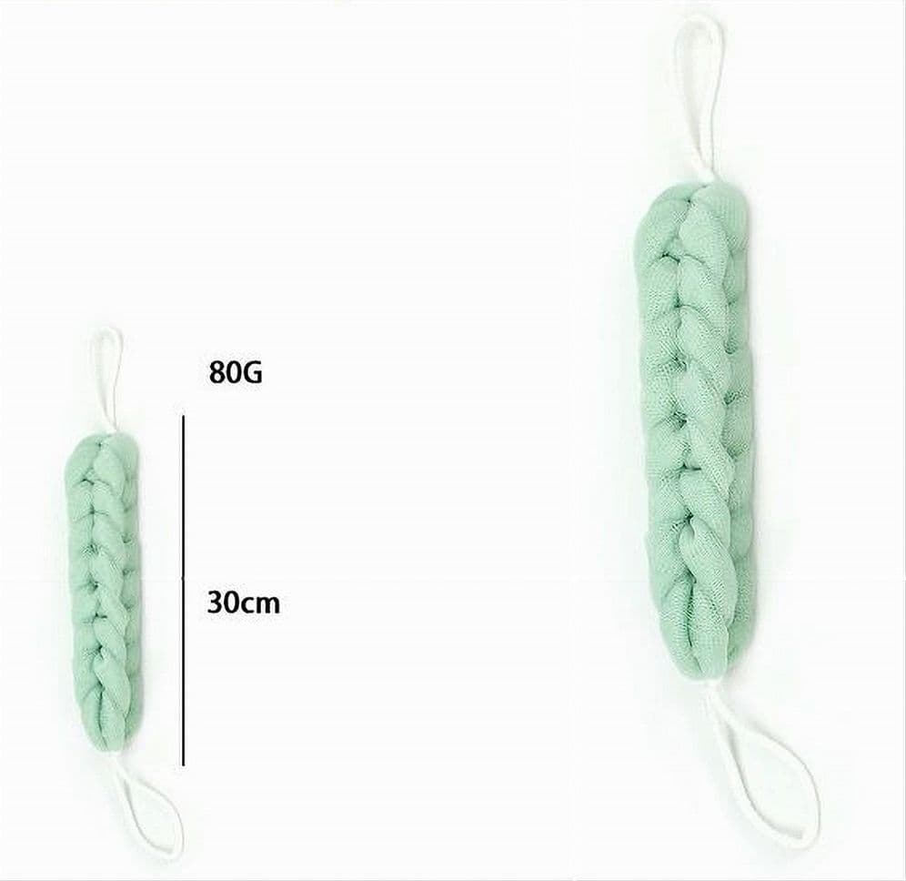LAVASCHIENA SPUGNA A RETE ESFOLIANTE BAGNO DOCCIA A TRECCIA SCRUBBER 79590 VERDE - 2