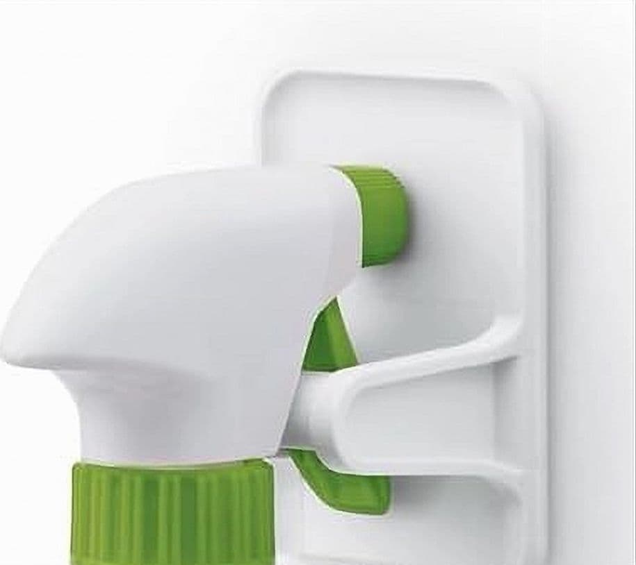 GANCIO ADESIVO PER FLACONE SPRAY SUPPORTO BOTTIGLIA CASA BAGNO CUCINA PARETE 87366 - 3