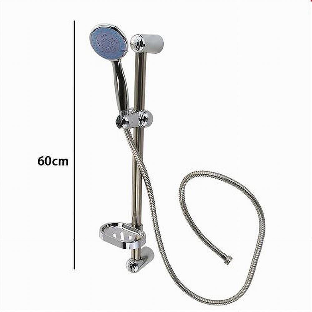 SALISCENDI DOCCIA BAGNO CON ASTA COLONNA PORTA SAPONE DOCCETTA MULTIGETTO 59690 - 3