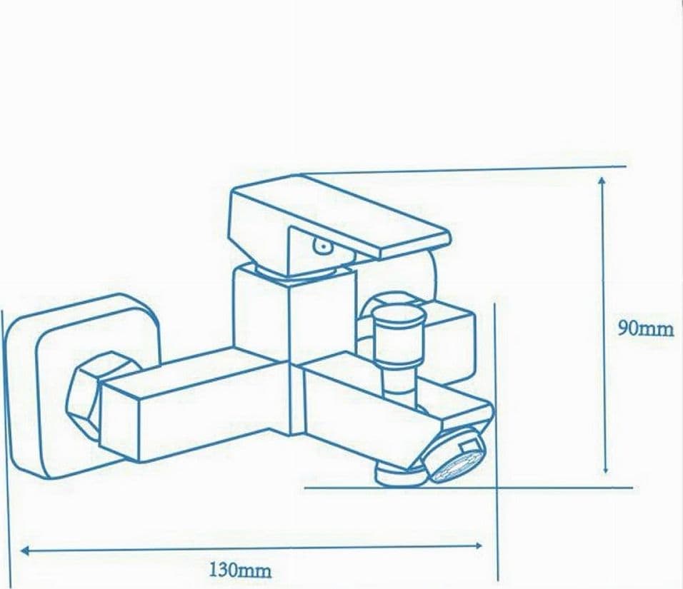 RUBINETTO BAGNO ULTRA MODERNO MISCELATORE ORIENTABILE PER VASCA NERO OPACO 87209 - 7