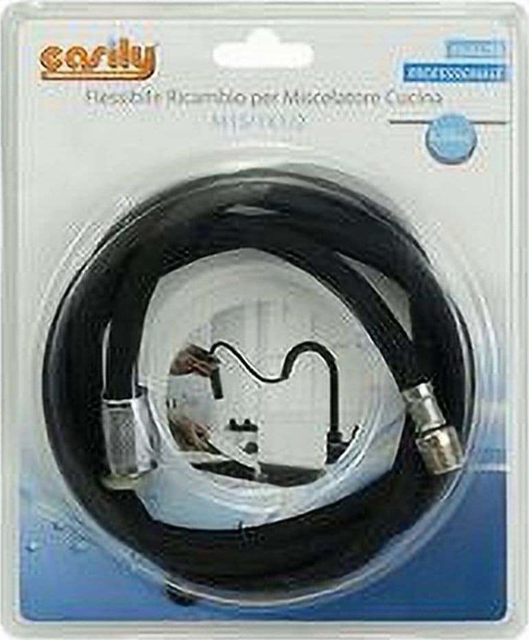 TUBO FLESSIBILE RICAMBIO PER DOCCETTA ESTRAIBILE MISCELATORE CUCINA 1.5 MT 59995 - 3