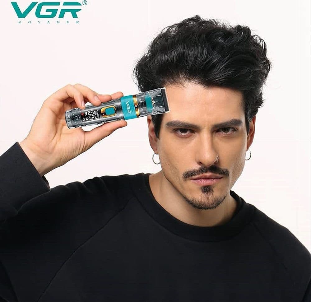 Tagliacapelli Professionale VGR V-695 – Trimmer Barber, Rasoio e Regolabarba - 14