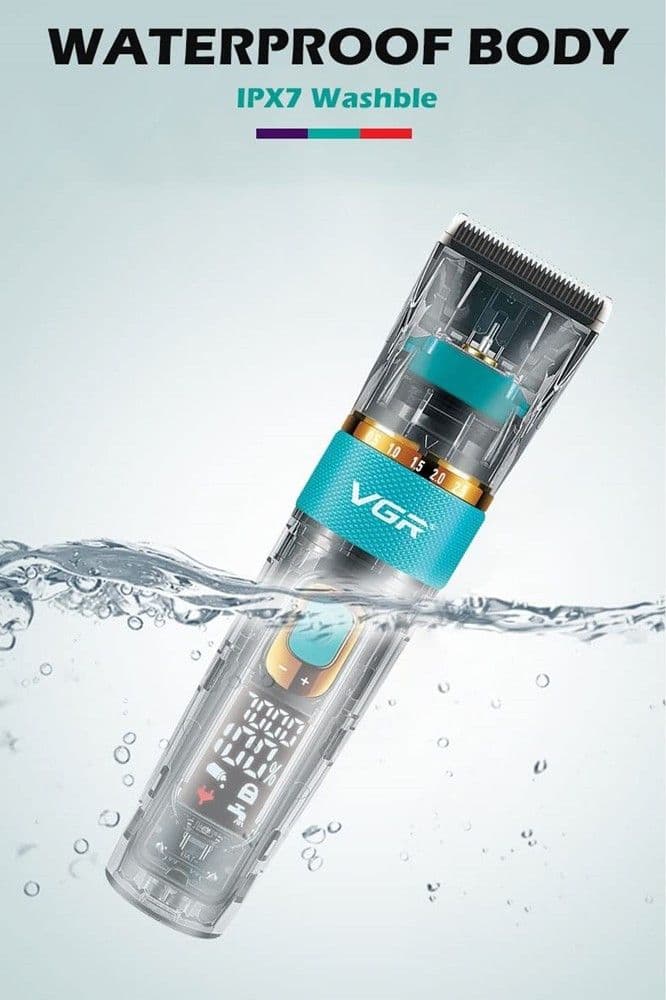 Tagliacapelli Professionale VGR V-695 – Trimmer Barber, Rasoio e Regolabarba - 10