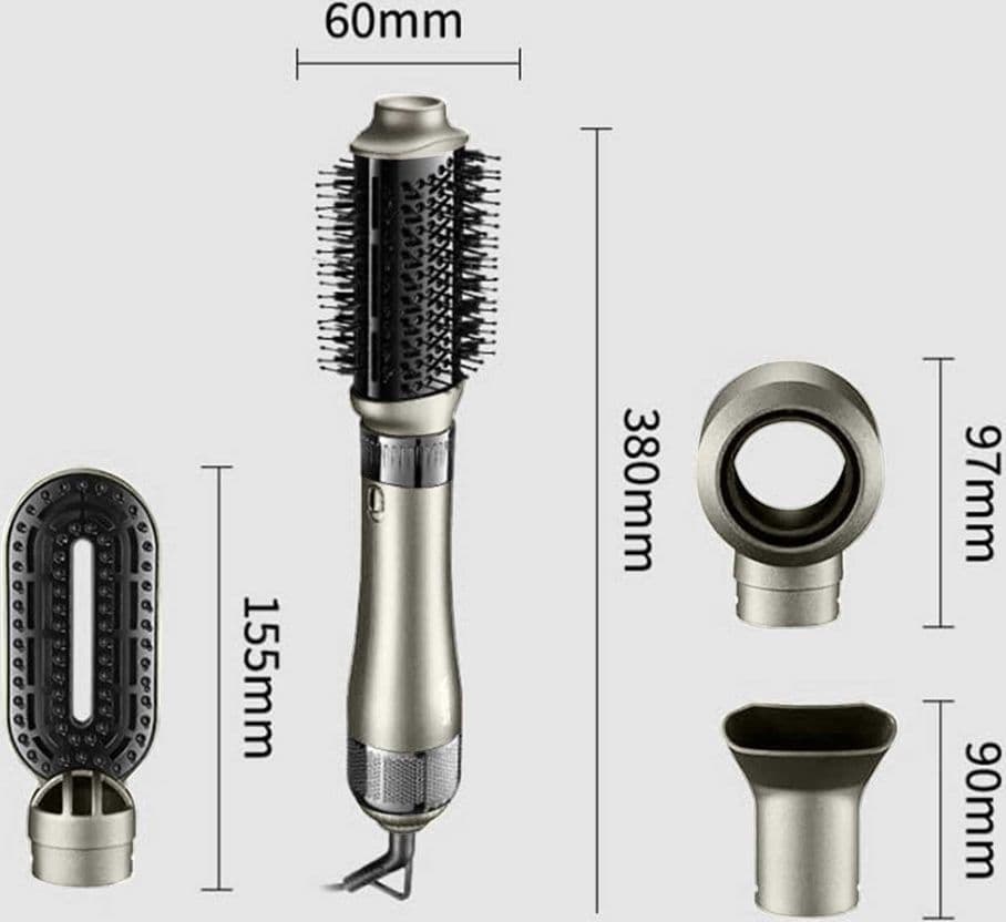 Spazzola Aria Calda VGR V-493 Styler 4in1 Ionico Professionale Parrucchiere - 12